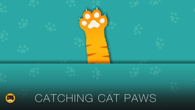 Games for Cats - Catching Cat Paws