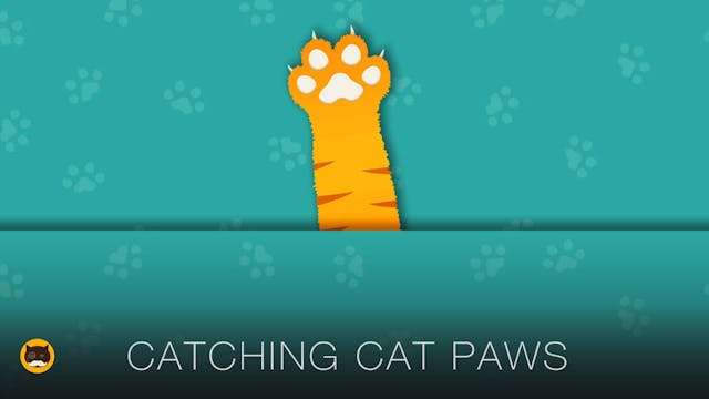 Games for Cats - Catching Cat Paws