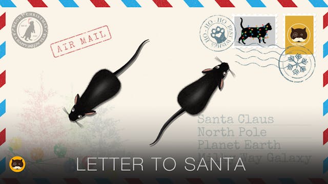 CAT GAMES MOUSE - Letter to Santa. Vi...