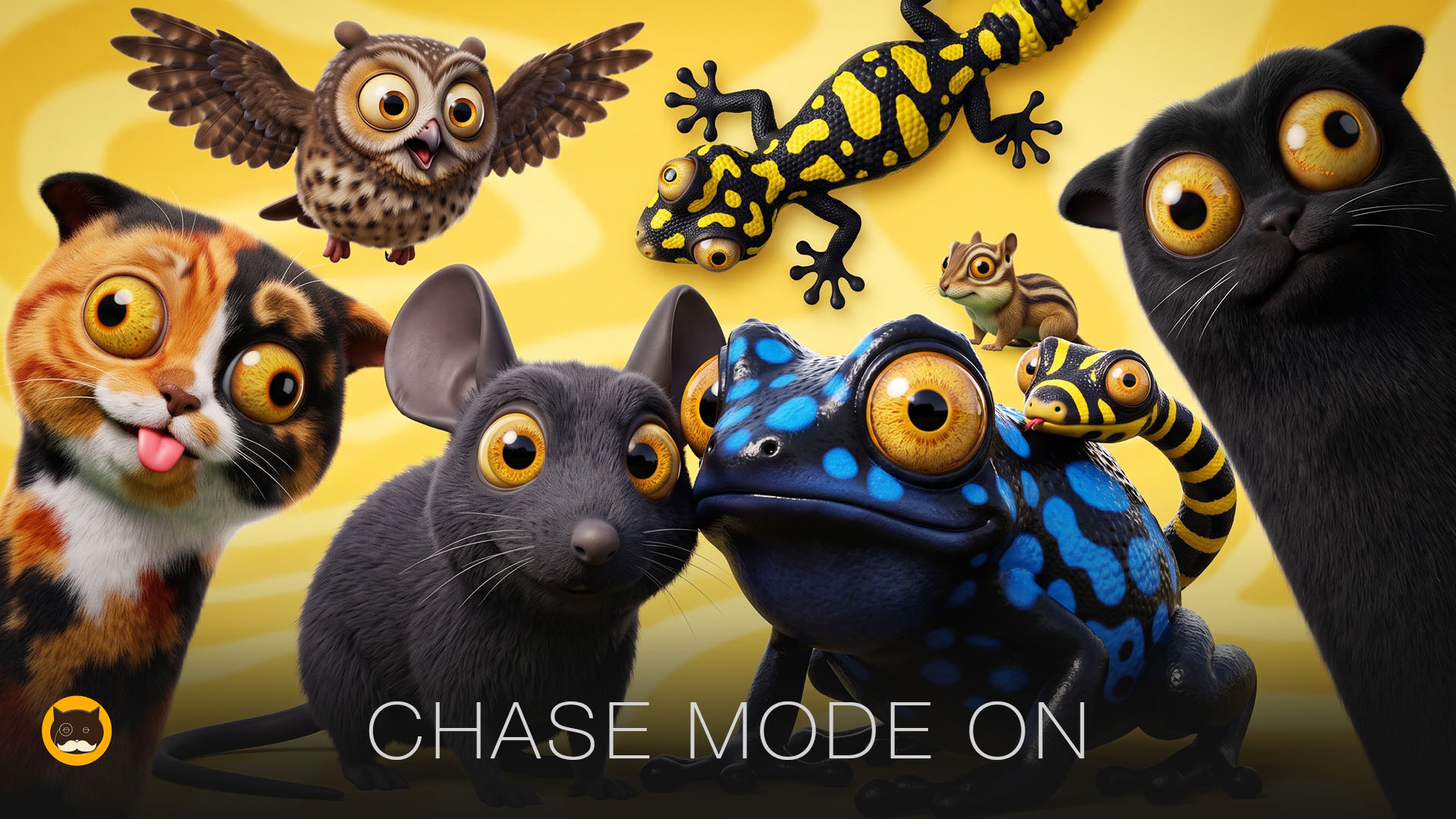 CAT GAMES - Mice, Lizards, Snakes, Birds, Chipmunks, Frogs - CAT TV