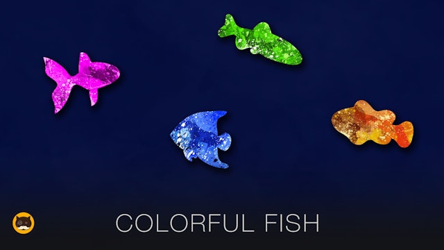 Games for Cats - Colorful Fish