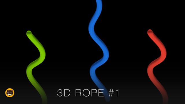 Cat Game on Screen - 3D Rope #1