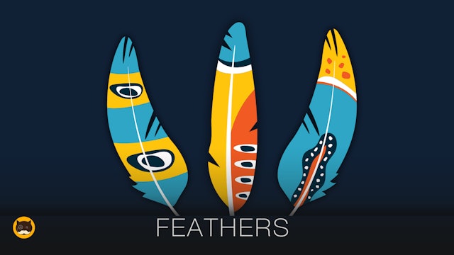 Cat Games - Feathers. Video for Cats to Watch