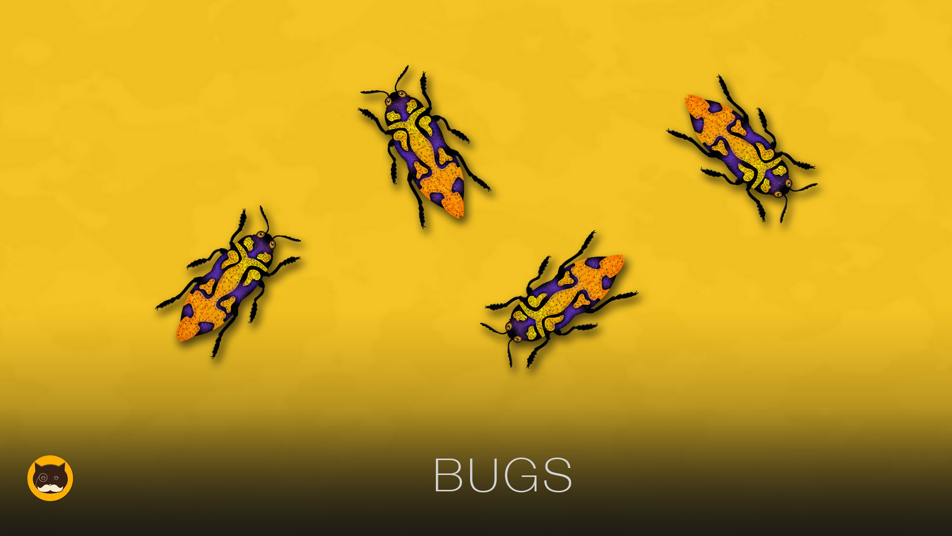 Cat Games - Bugs. Insects Video for Cats