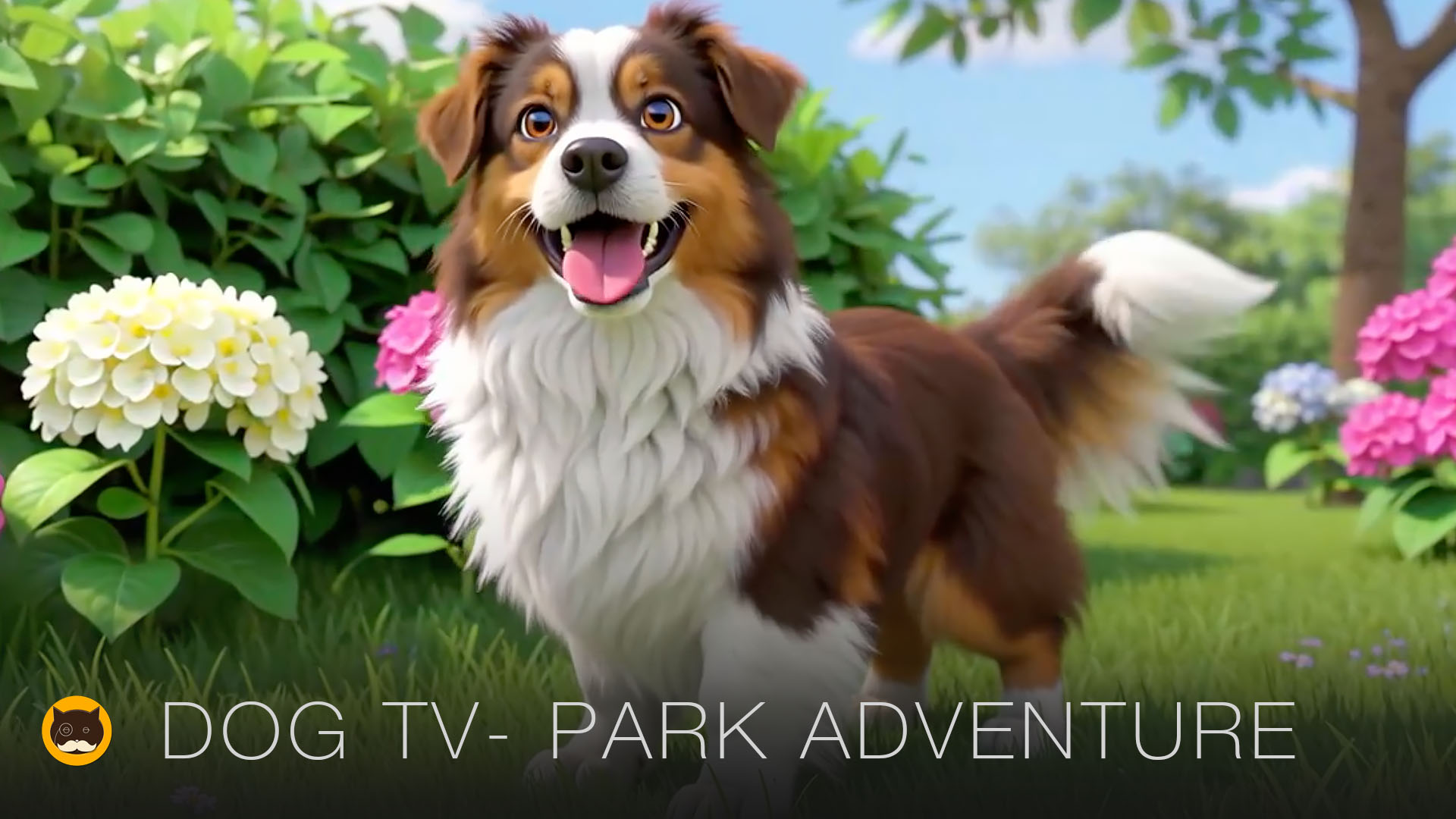DOG TV - Happy Park Adventure. A Fun Cartoon Video for Dogs
