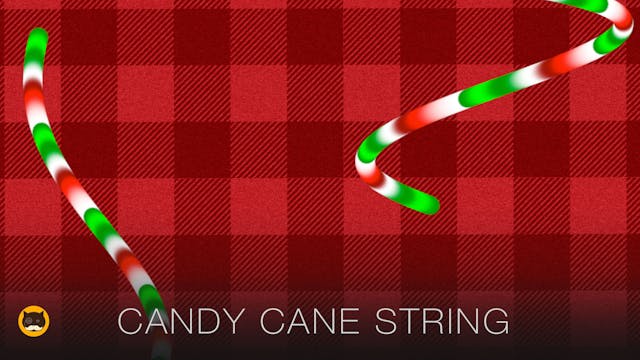 CAT GAMES - Christmas Candy Cane Stri...