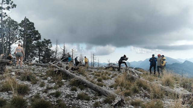 Al pie de la montaña