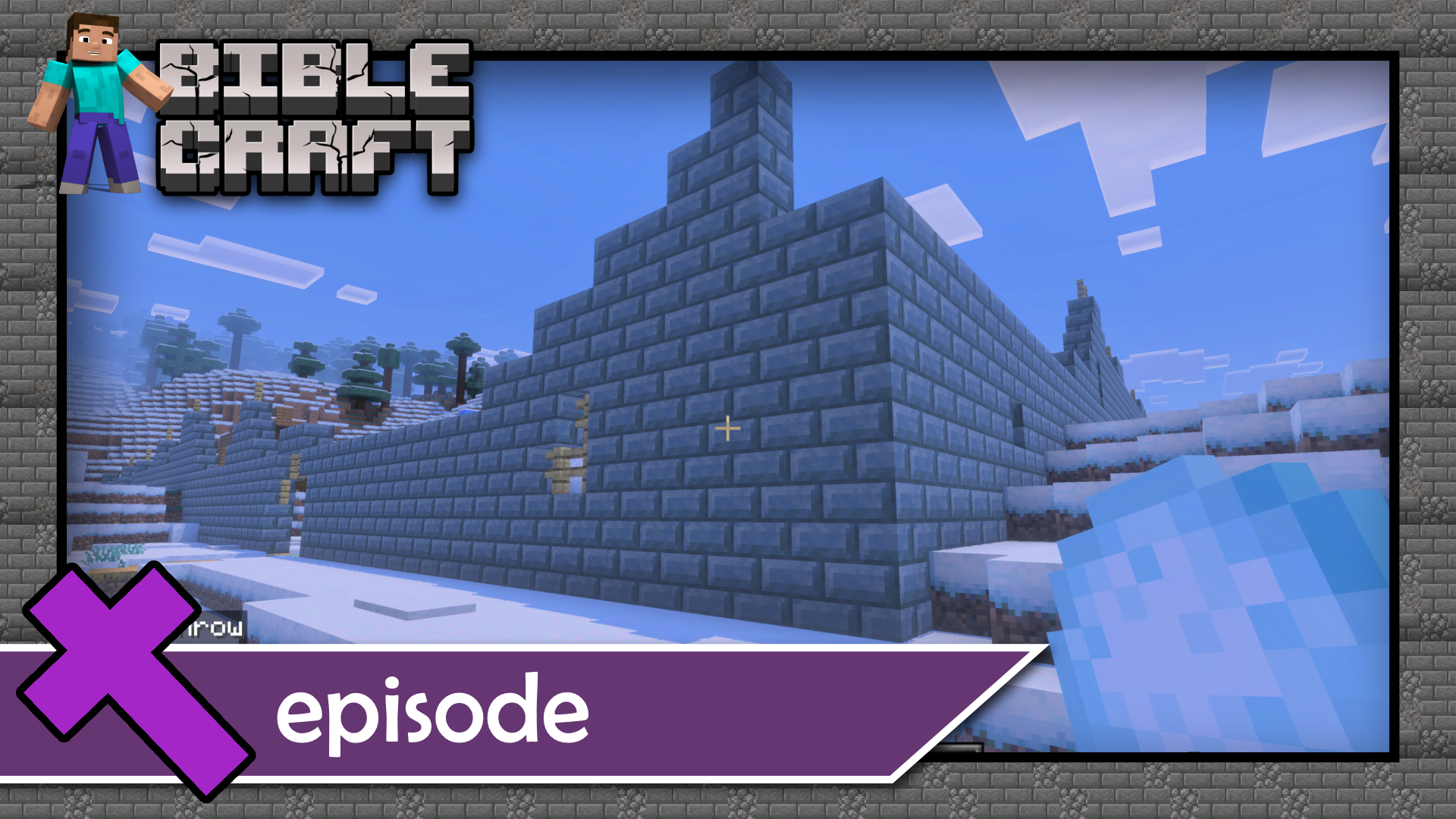 Building Jericho's Wall in Minecraft