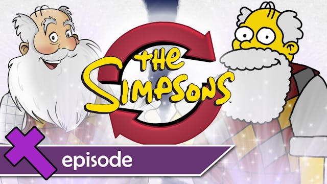 Drawing Uncle Gabe in the Simpsons Style