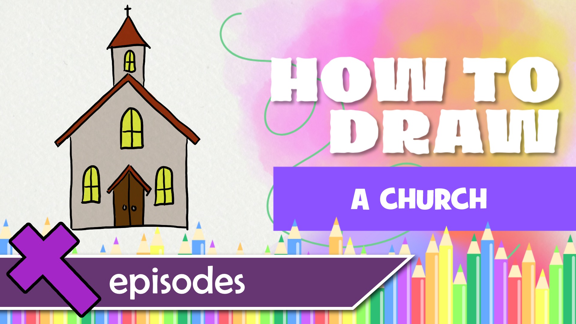 How To Draw A Church