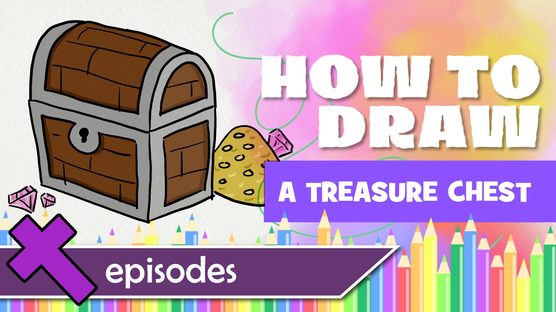 How To Draw A Treasure Chest