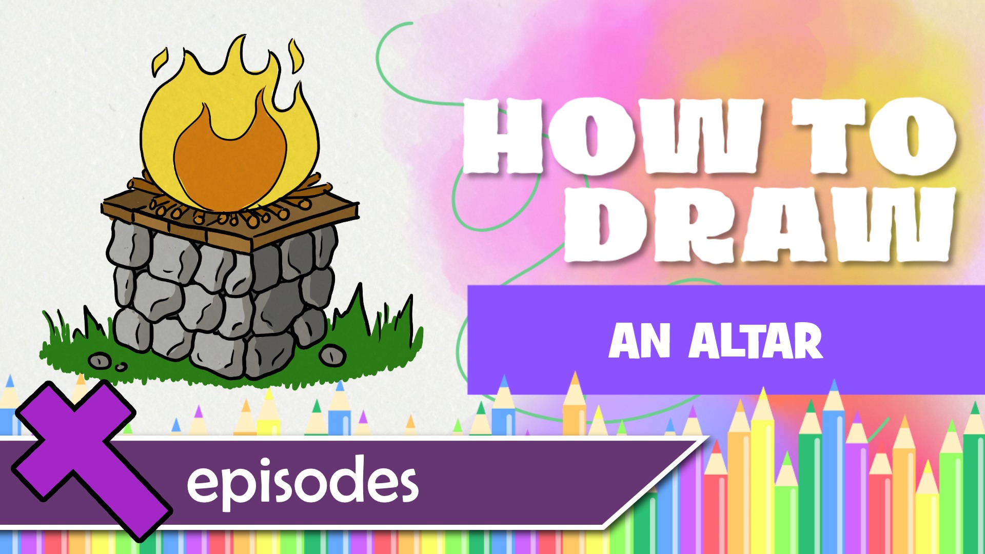How To Draw An Altar