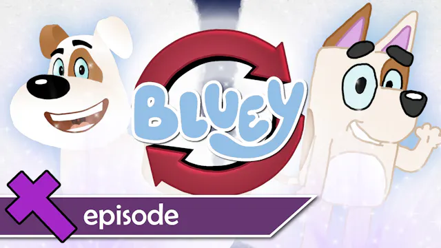 Drawing Bark in the Bluey Style