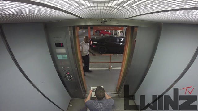 Pooping in the elevator prank