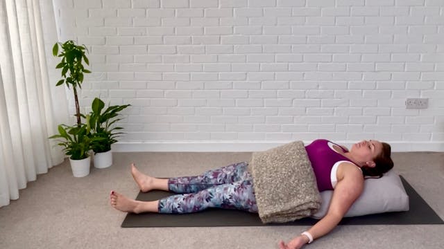 Feel Better with Supported Fish Pose