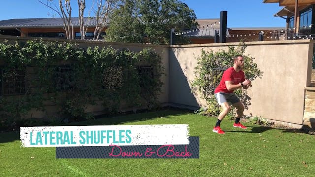 Warm Up Lateral Shuffle