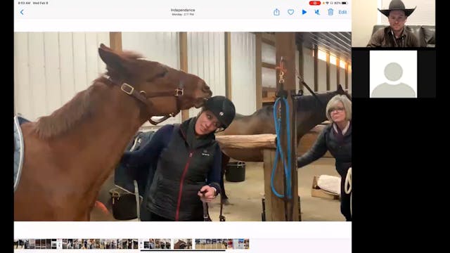 Ronda Reardan Virtual Clinic- Bolting...