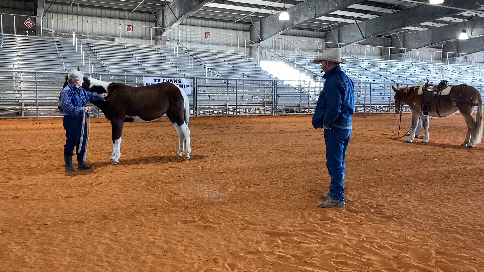 Tips on Rolling the Hinds and Returning to Circle