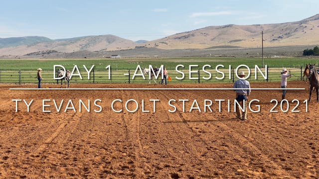 Colt Starting Day 1 AM Session