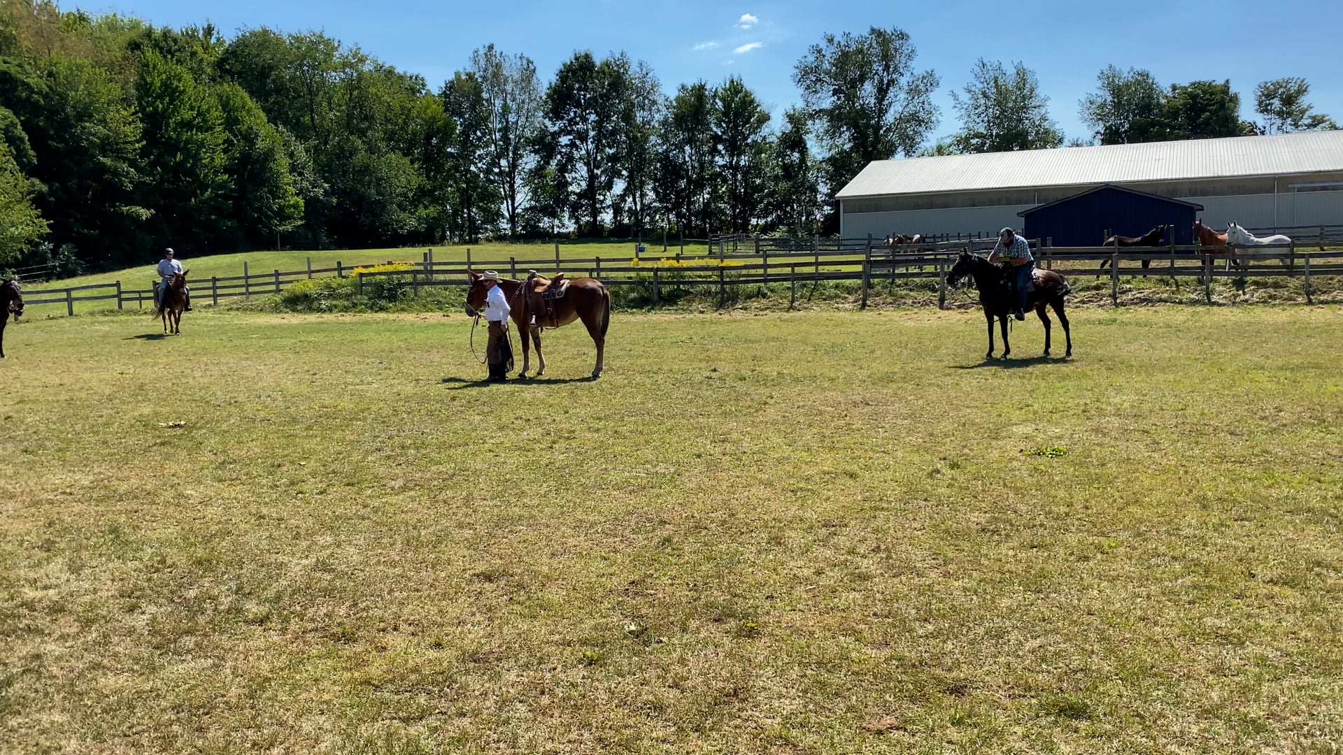 Ty demonstrates the simple “Checklist” at a clinic in Michigan 
