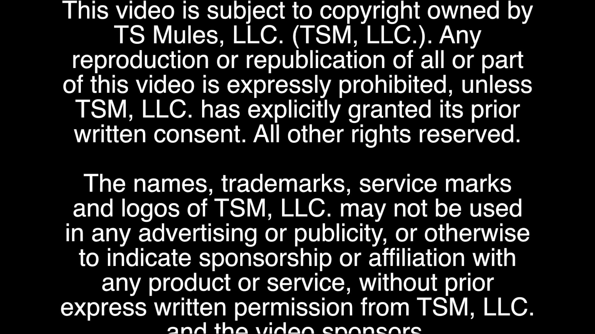Ty Evans Mulemanship Video Library WARNING!