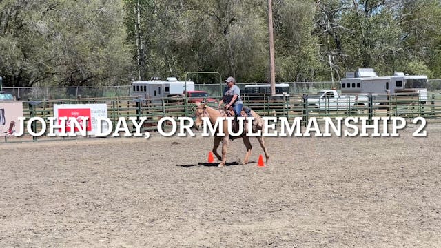 Mulemanship 2 John day, OR 2024  