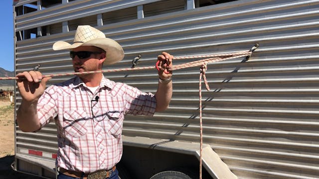 How to set up a high-line 