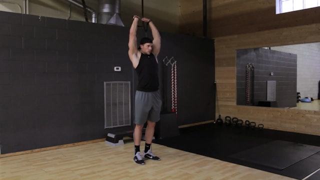 Band Tricep Overhead Extentions