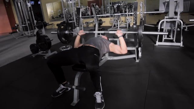 Flat Barbell Press