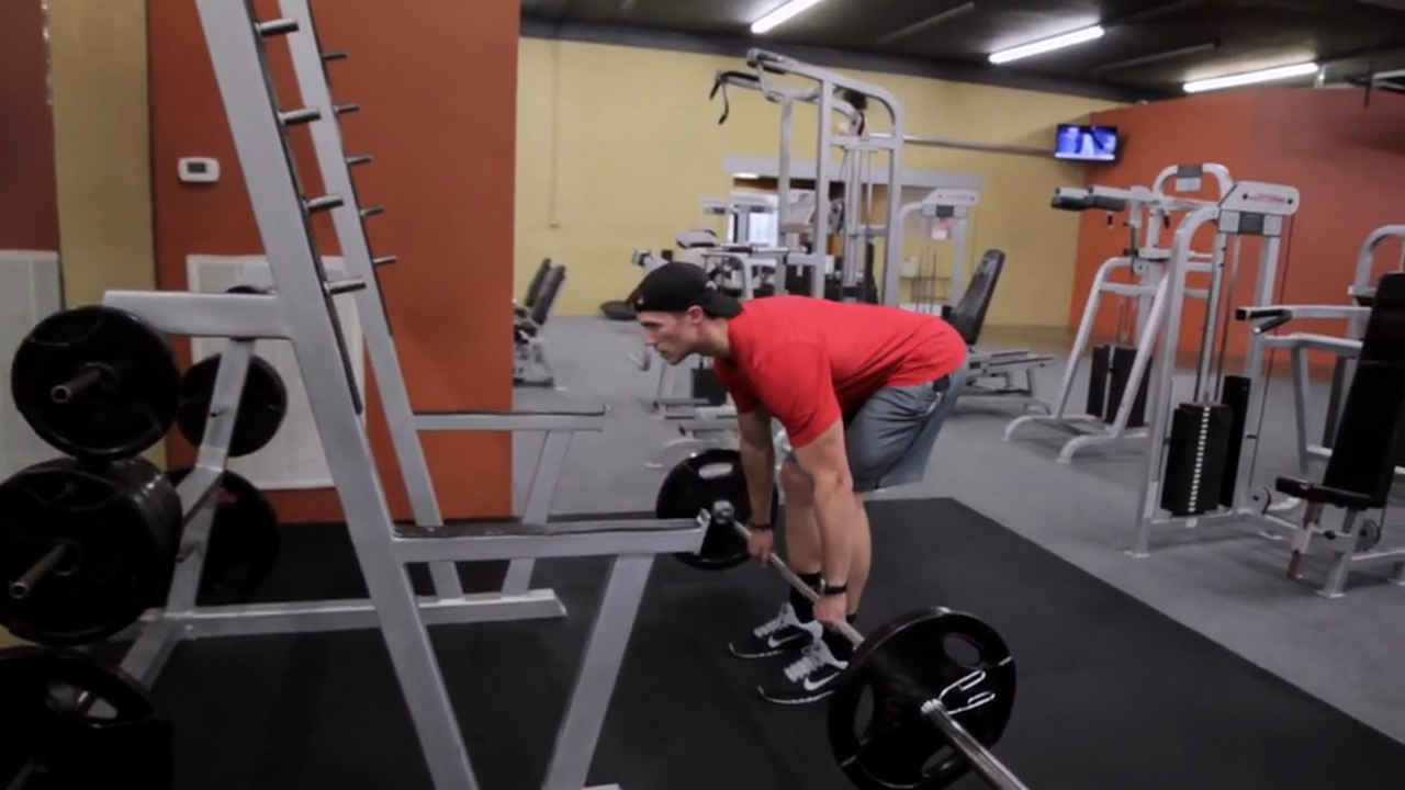 Barbell Stiff Leg Deadlifts
