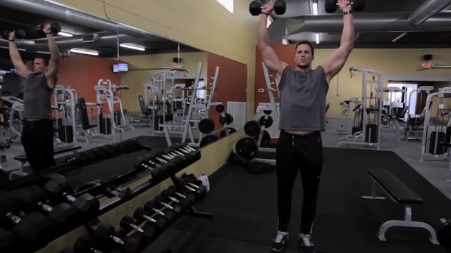 Standing DB Overhead Press