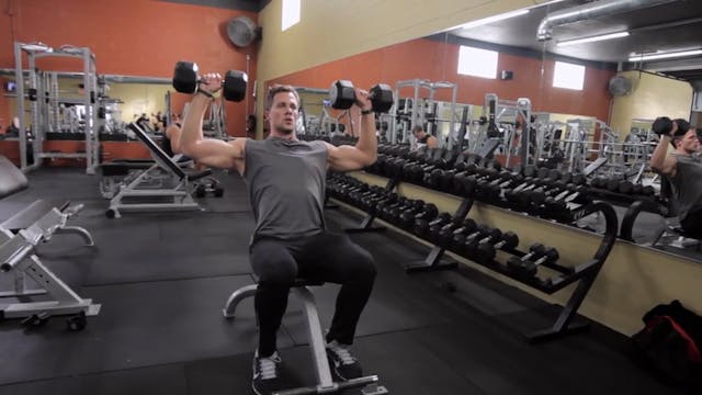 Seated DB Overhead Press