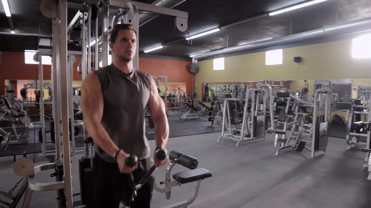 Rope Cable Front Raise