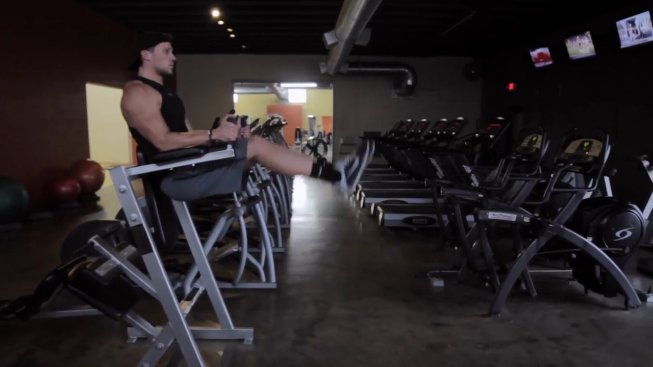 Back Support Leg Raise