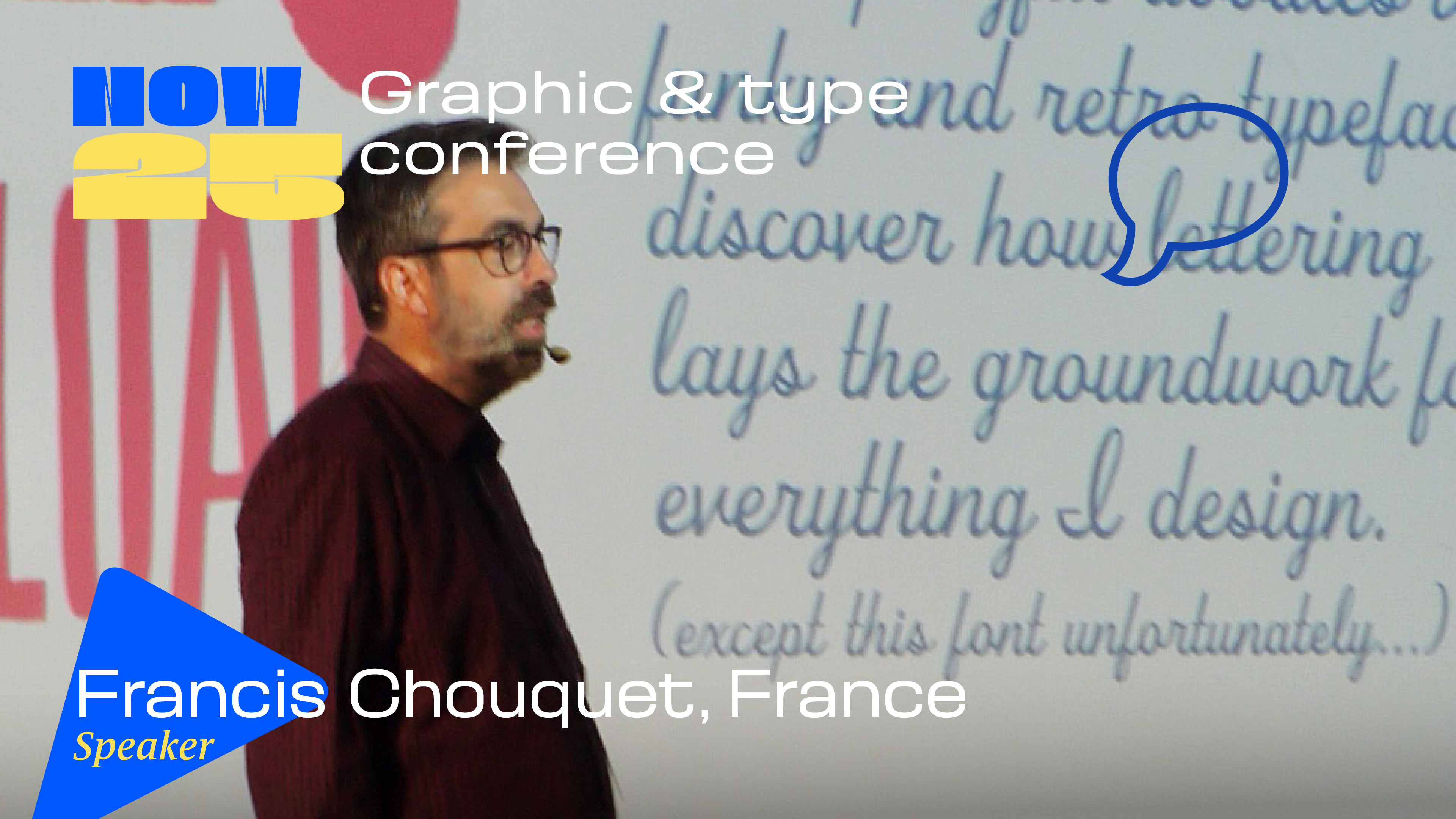 Now25 Talk Francis Chouquet