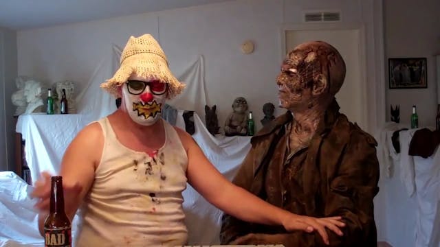 Clown Sings Brain Song during Zombie Apocalypse