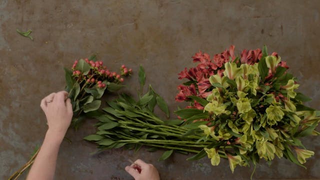 Alstroemeria Event Centerpiece