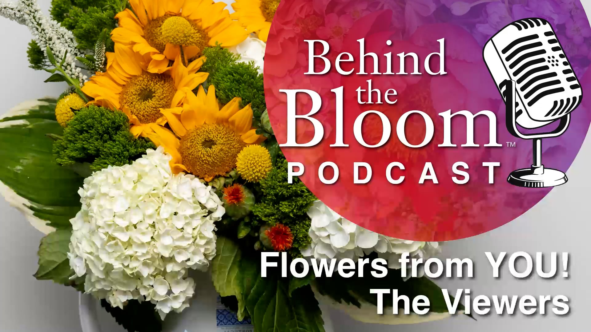 Episode 7- Behind the Bloom- J Schwanke & RJ Pole Flowers from YOU! The Viewers!