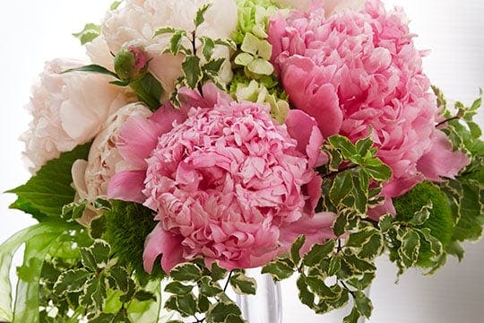 Wedding Bouquet with Peonies!