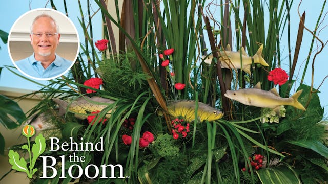 Behind the Bloom- Fishing Themed Arra...