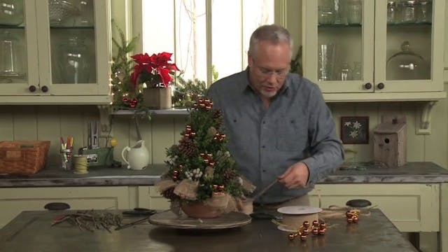 Decorate a Boxwood Miniature Christma...