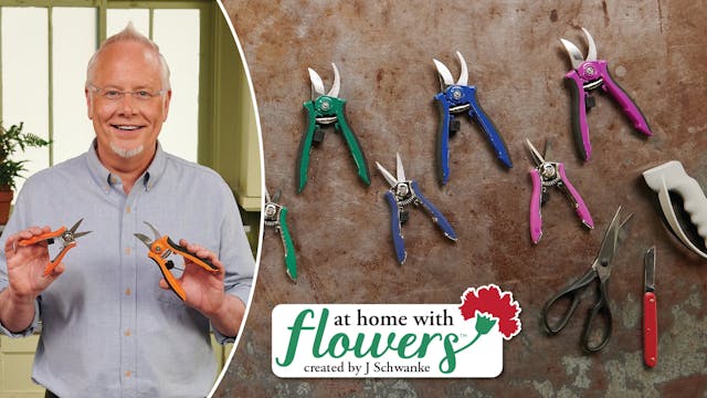 J’s Favorite Flower Arranging Tools