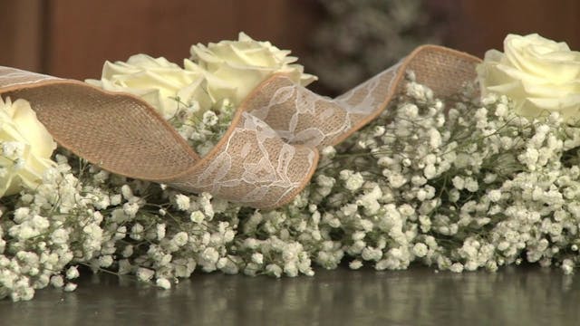 Babies Breath Garlands with Roses, Bu...