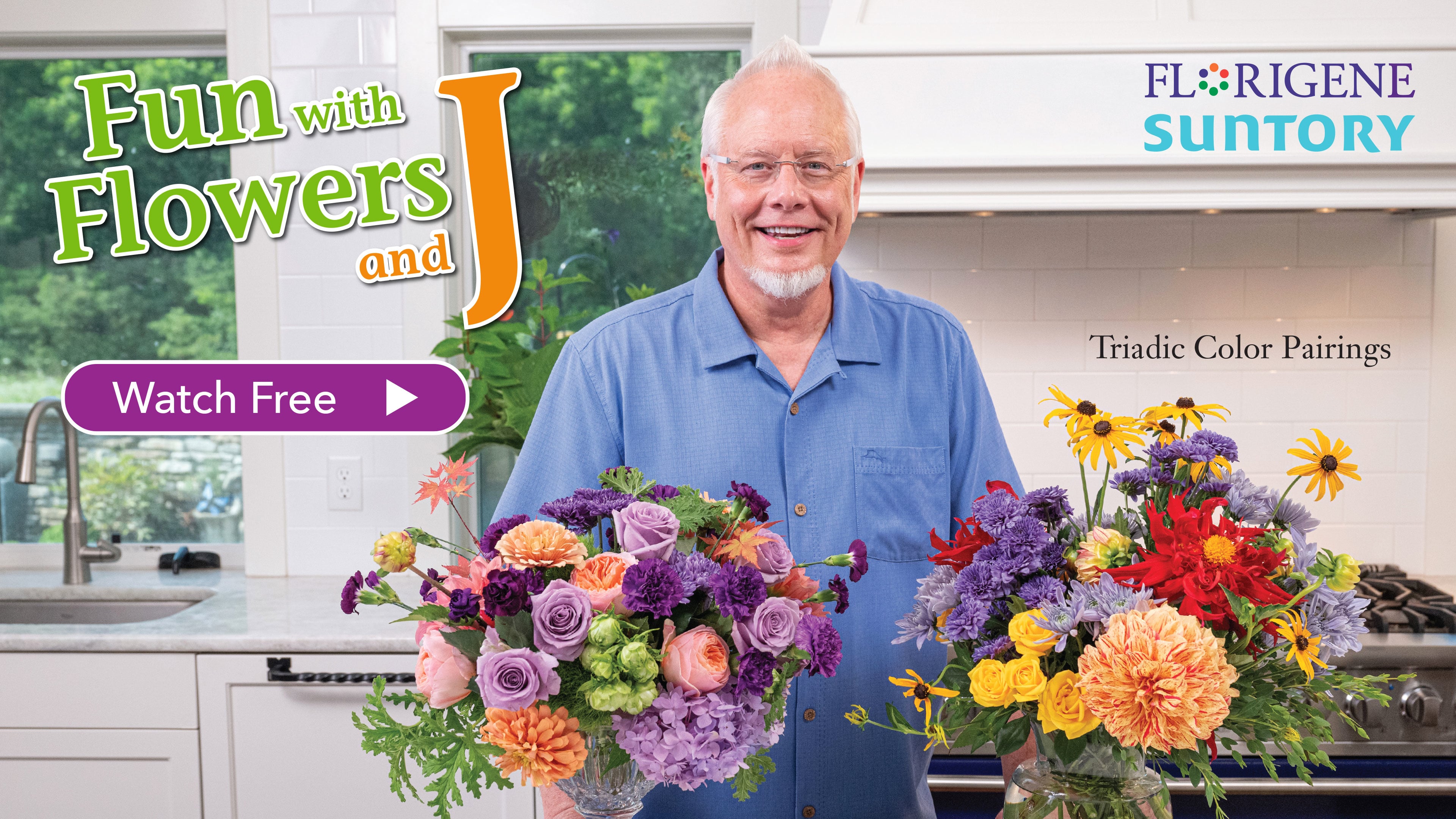 Color Pairings With Florigene Suntory Flowers- Primary & Secondary Colors!