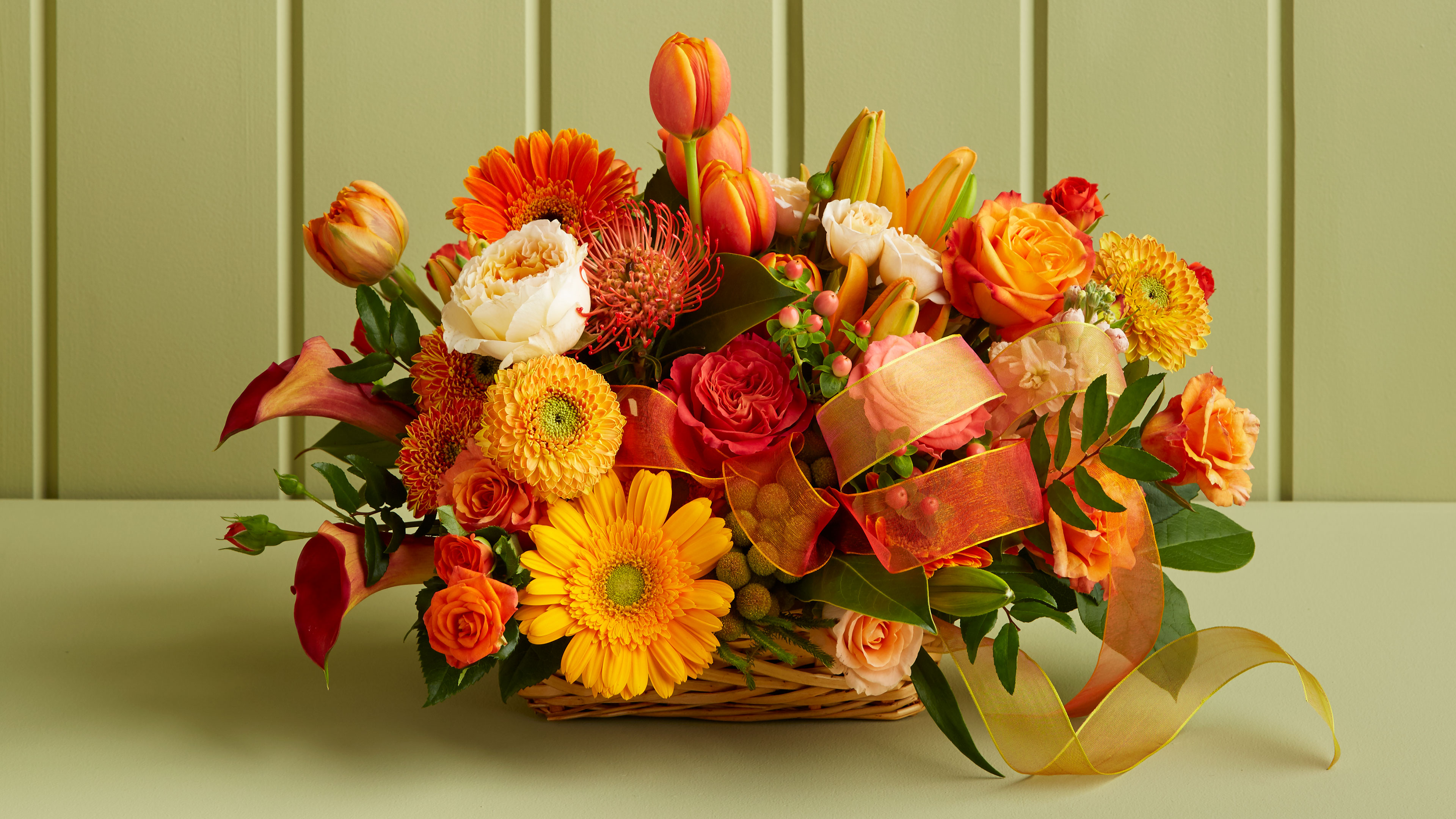 Orange | Peach | Brown  Arrangements