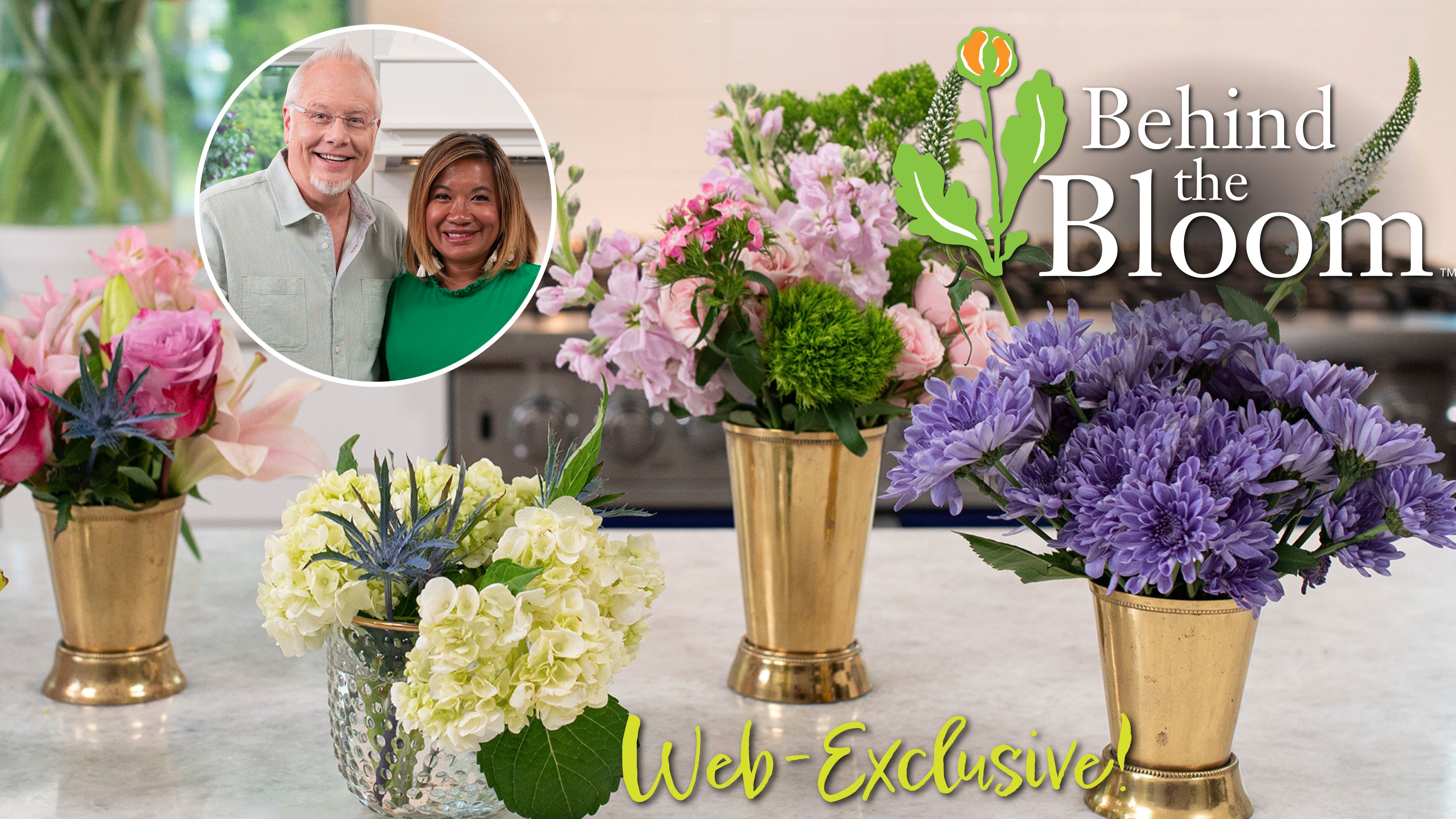 Behind the Bloom making Break-a-way Flower Vases with Jenn Pascua!