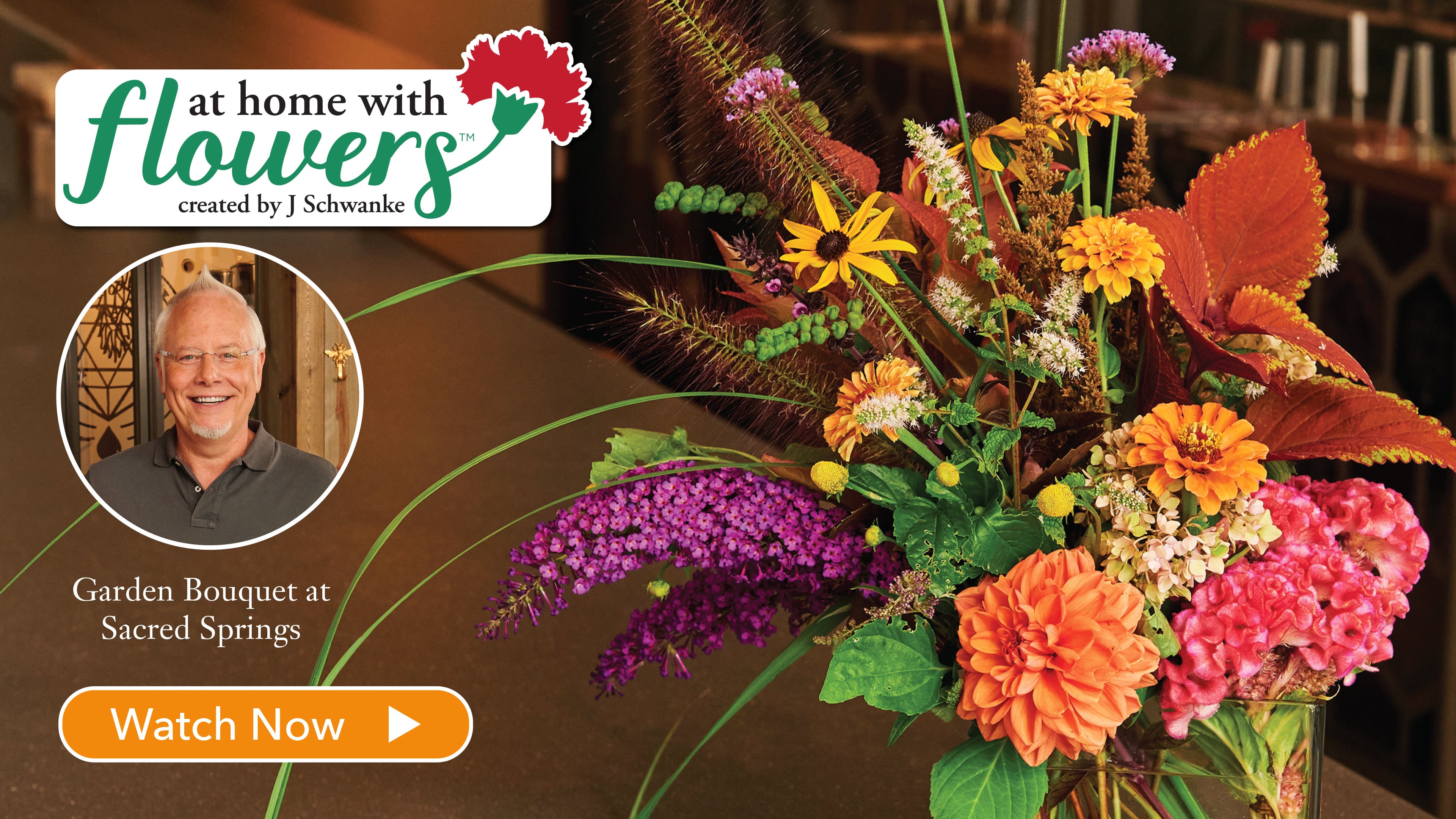 Arranging Garden Flowers at Sacred Springs!