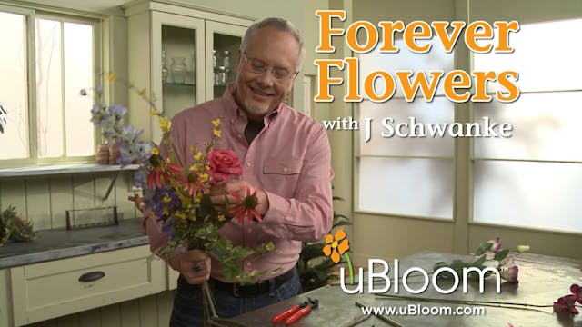 Forever Flowers Lesson 3 Hand Tied Hydrangea Bouquet