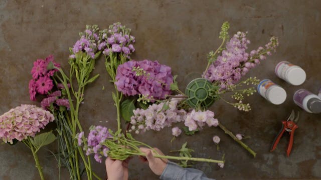 Wisteria Wedding Bouquet