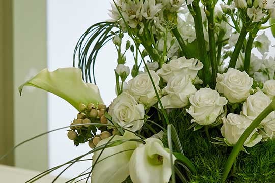 White and Green Bouquet